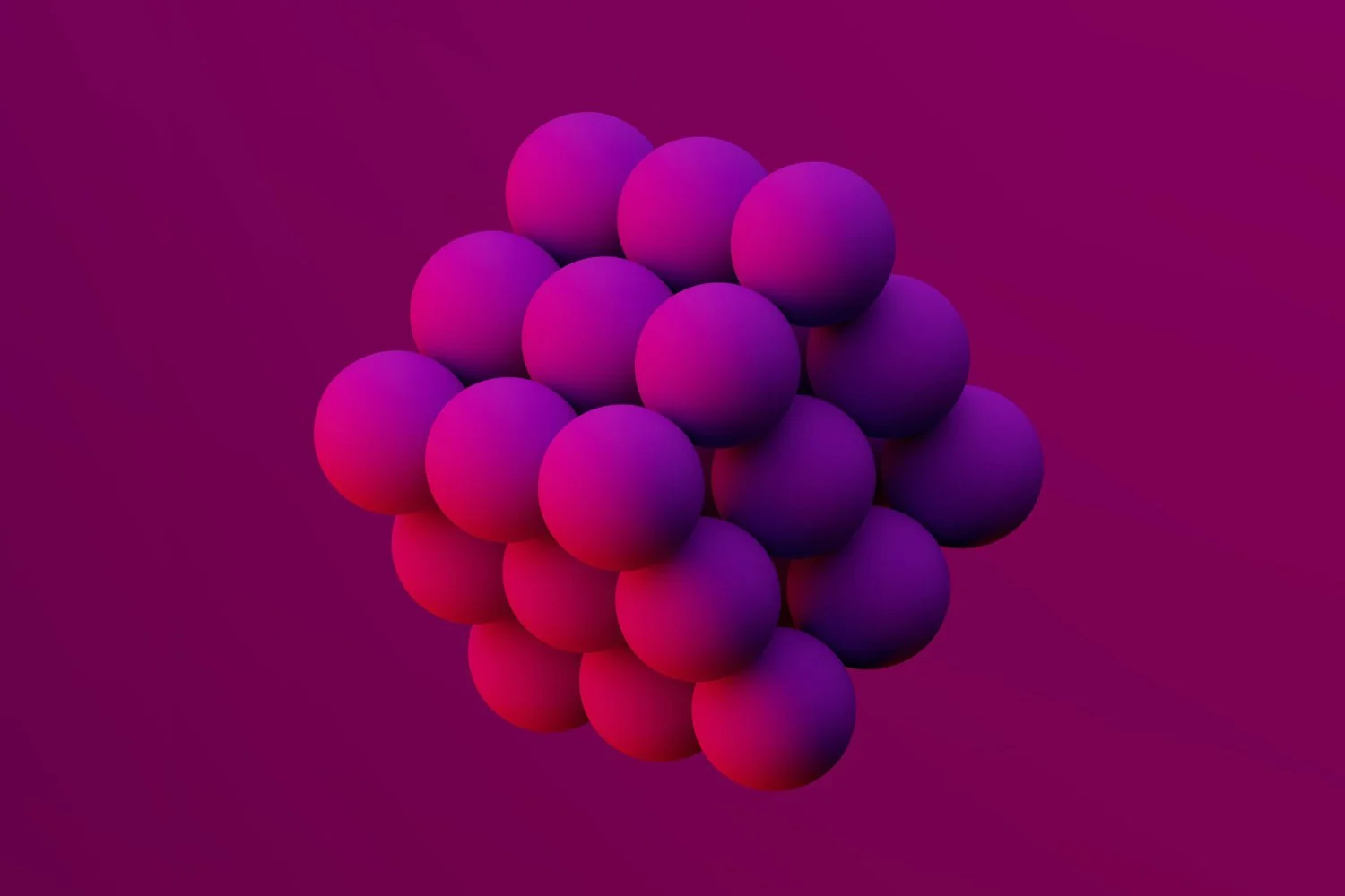 Purple cube for digital marketing services and social media campaigns